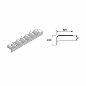 Eternit Eaves Corrugation Closure Piece Profile 6