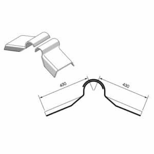 Eternit Movement Joint Two Piece Profile 6