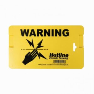Hotline Warning Sign