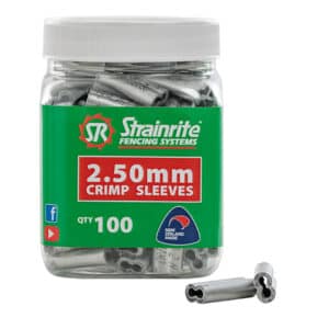 Strainrite Wire Crimps 2.50mm (100)