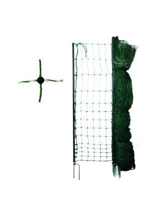 NEW Hotline Moulded poultry net 25m x 145cm - green