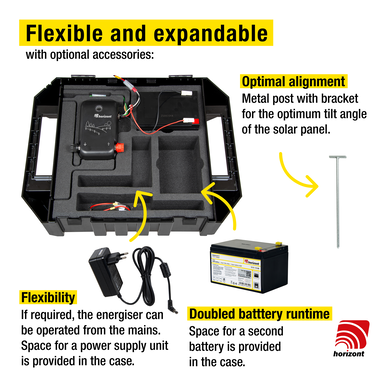NEW! Horizont Ranger 12v Energiser (Solar) - Image 3